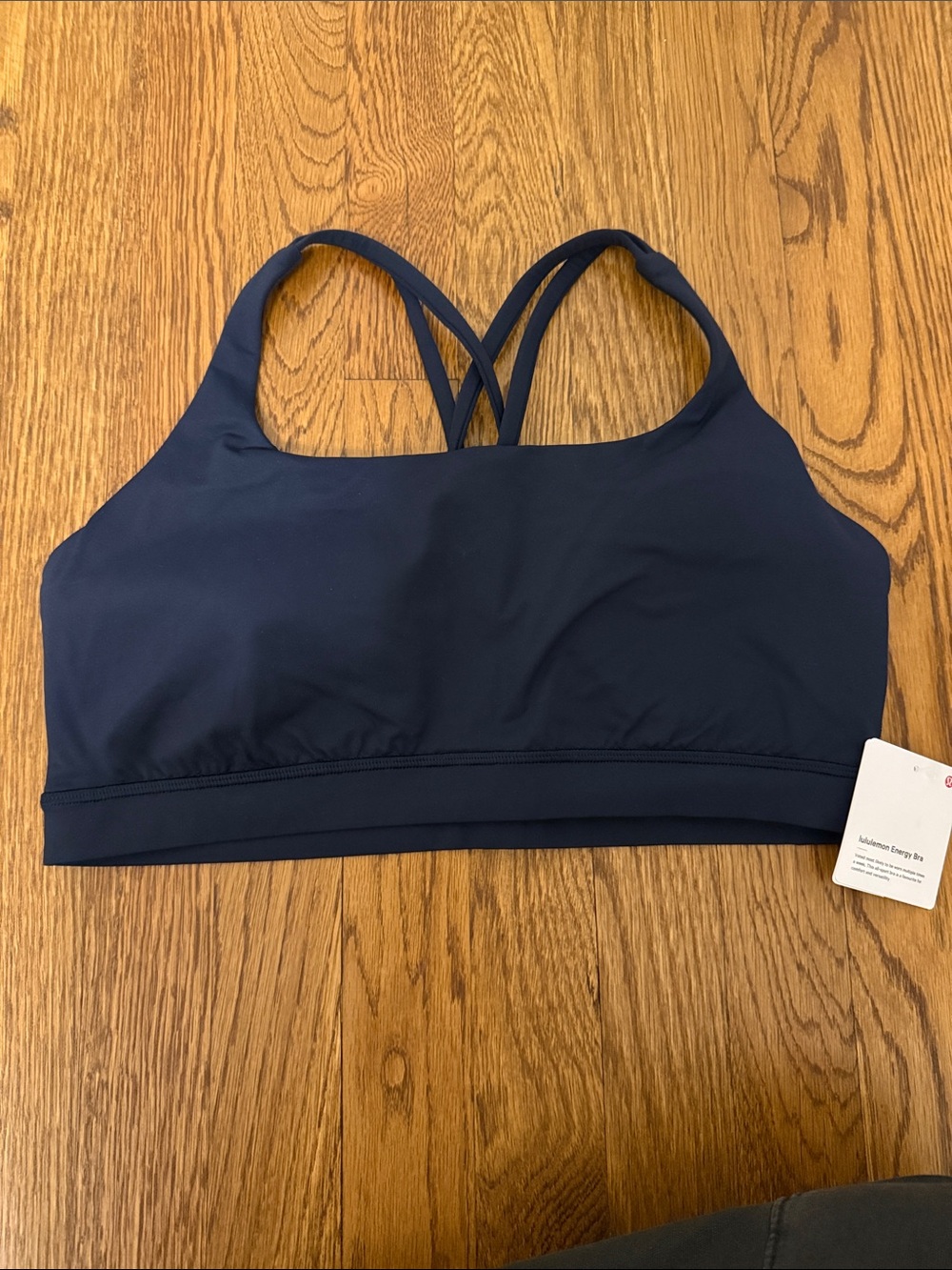 Lululemon Navy Energy Bra sz 12 NWT